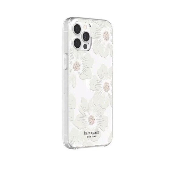 Kate Spade Women's Floral Print Pink & White Phone Case i Phone‎ 5.4" (2020) - Picture 1 of 14